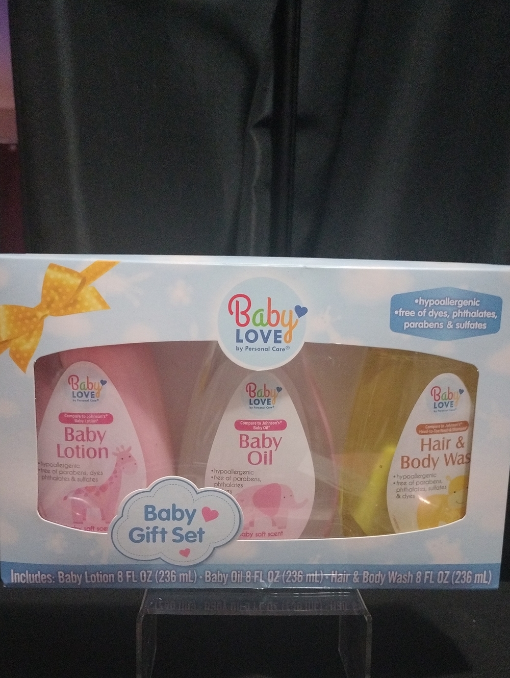 Baby Love -Body Wash/Shampoo, Lotion & Oil Gift Set